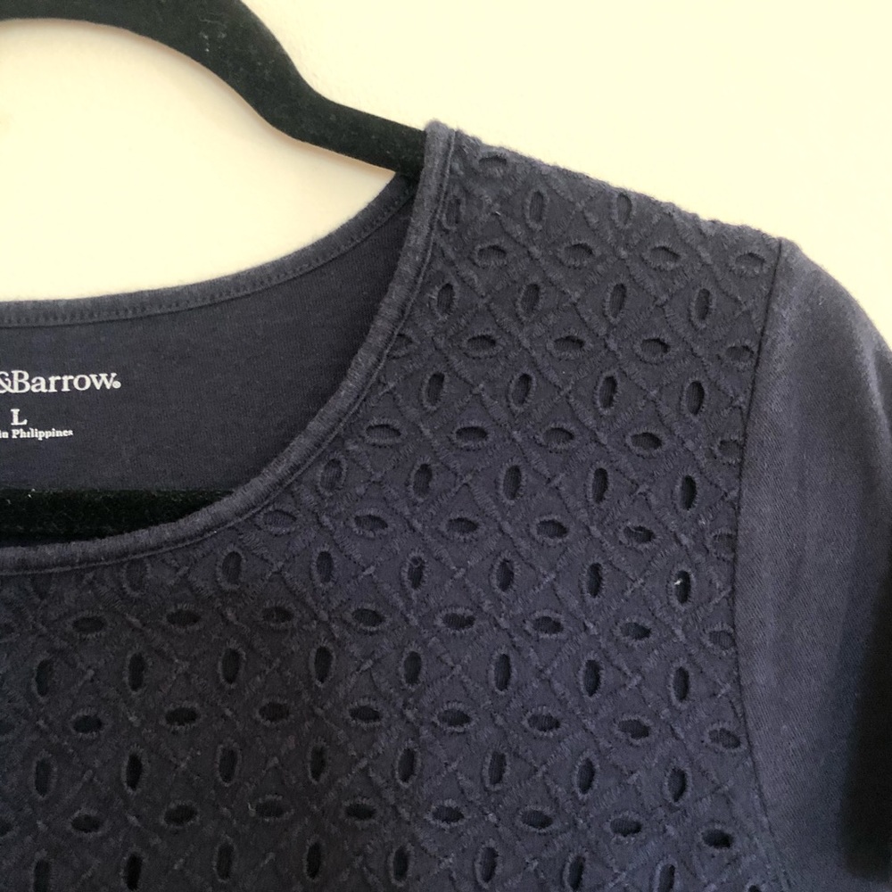 Croft & Barrow Eyelet Top